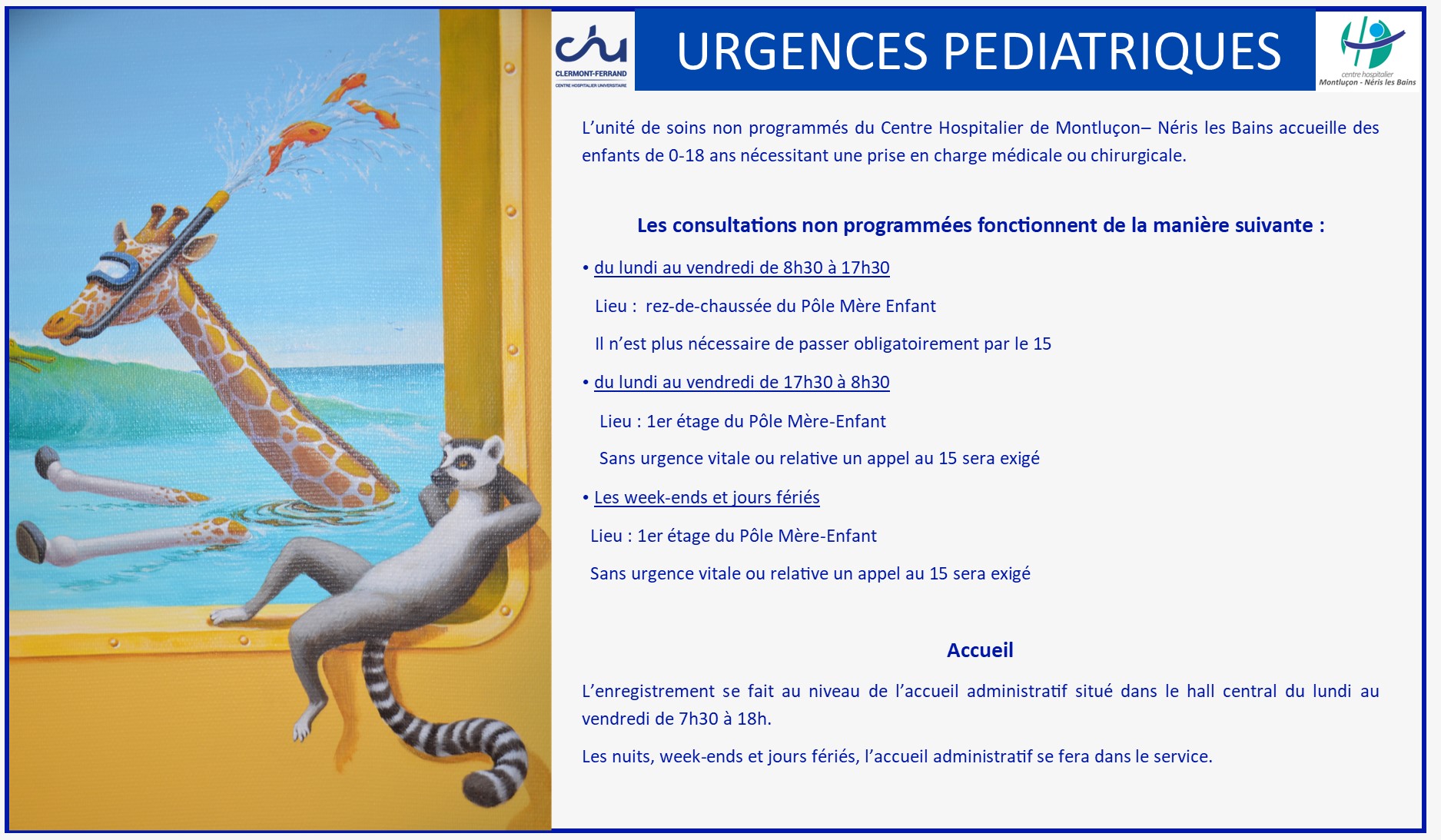 Urgences pédiatriques caroussel